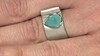 Bague en argent et Turquoise