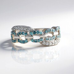 Anello in argento con Zircone