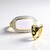 Anello in argento con Pietra di Luna Arcobaleno (Adela Silber)