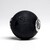 Ciondolo in argento con Agata Glitter Nera (MONOSONO COLLECTION)