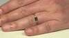 Bague en or et Tourmaline verte de Benedito (Adela Gold)