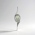 Ciondolo in argento con Ametista Verde (MONOSONO COLLECTION)