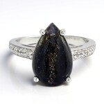 Anello in argento con Apache Gold Stone