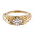 14K SI1 (H) Diamond Gold Ring (CIRARI)