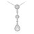 Collier en argent et Topaze blanche