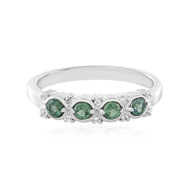 Anello in argento con Zaffiro Montana