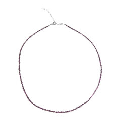 Collana in argento con Diamante Porpora (CUSTODANA)