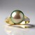 Anello in argento con Perla Tahitiana (TPC)