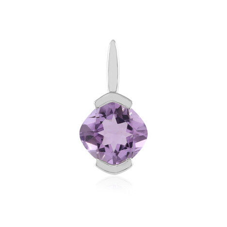 Zilveren hanger met een lavendel amethist (Adela Silber)