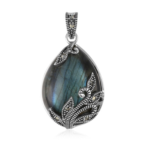 Colgante en plata con Labradorita