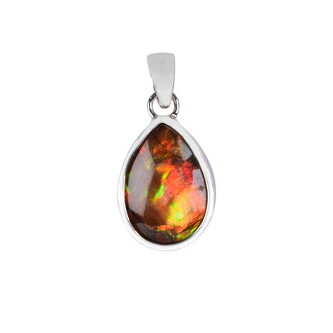 Ciondolo in argento con Ammolite