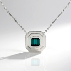 Collana in argento con Indicolite