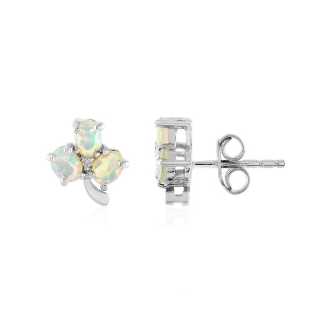 Orecchini in argento con Opale di Welo