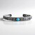 Bracciale in argento con Turchese Sleeping Beauty (Desert Chic)