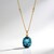 Collier en or et Topaze bleu de Londres (CIRARI)