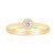 Bague en or et Diamant SI1 (G) (Annette)