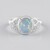 Anello in argento con Opale di Welo