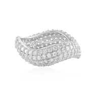 Bague en argent et Zircon (de Melo Essence)