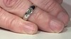 Anillo en plata con Diamante fantasía