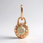 Ciondolo in oro con Diamante Rose de France VS1 di Argyle (Annette)