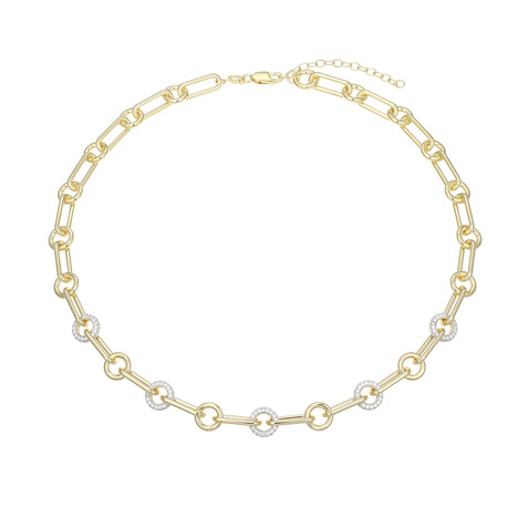 Collar en plata con Zircón (Adela Silber)