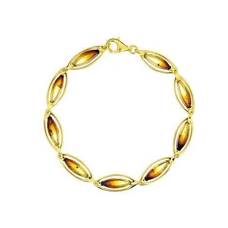 Baltic Amber Silver Bracelet (dagen)