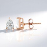 Orecchini in argento con Zircone (Adela Silber)