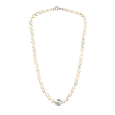 Collar en plata con Cuarzo blanco
