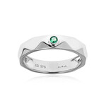 9K AAA Zambian Emerald Gold Ring (de Melo Gold)