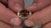 Gouden ring met een vuur agaat