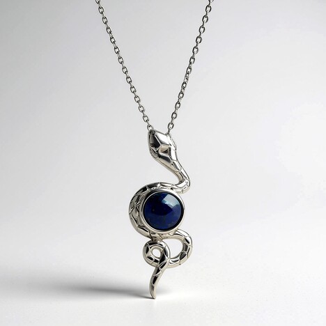 Collier en argent et Pierre fine