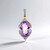 Ciondolo in argento con Ametista Rose de France