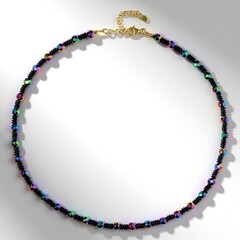 Collana in argento con Ematite Mistica