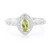 Manchurian Peridot Silver Ring