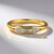 Anello in oro con Diamante SI1 (G) (Annette)