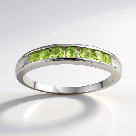 Anello in argento con Idocrasio