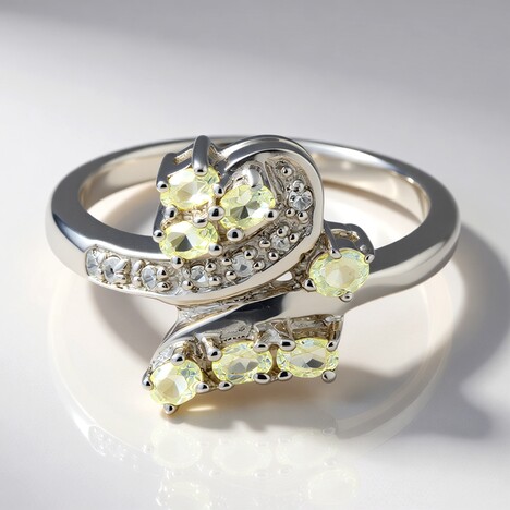 Anello in argento con Tormalina