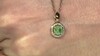 Gouden hanger met een Madagaskar Demantoid (John Ferry)