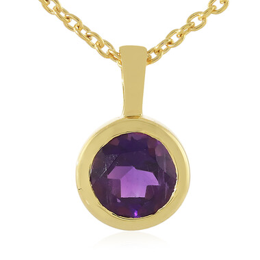 Sambia-Amethyst-Silberhalskette