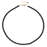 Collana in argento con Spinello Nero