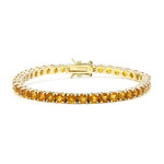 Madeira Citrine Silver Bracelet