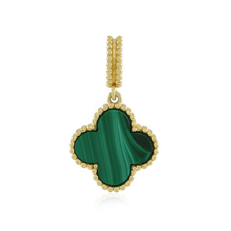 Malachite Silver Pendant (Adela Silber)