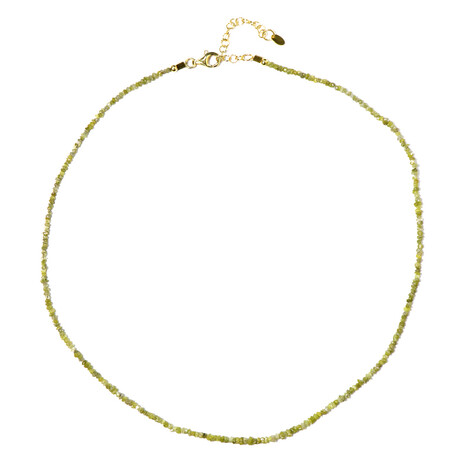 Collana in argento con Diamante Giallo