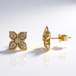 Orecchini in oro con Diamante SI2 (H) (CIRARI)