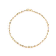 Bracelet en argent et Diamant chocolat I2