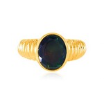 Anillo en plata con Ópalo de Mezezo (de Melo Essence)