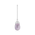 Lavendel-Amethyst-Silberanhänger (MONOSONO COLLECTION)