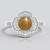 Anello in argento con Pietra del Sole Occhio di Gatto