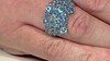 Zilveren ring met Marambaia-topaasstenen (de Melo)