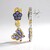 Orecchini in argento con Tanzanite (Gems en Vogue)